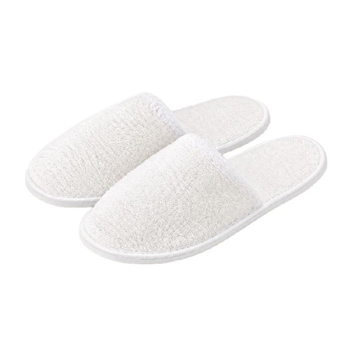 home-textiles/bathrobes-dressing-gowns/luna-cotton-slippers-white-400gsm